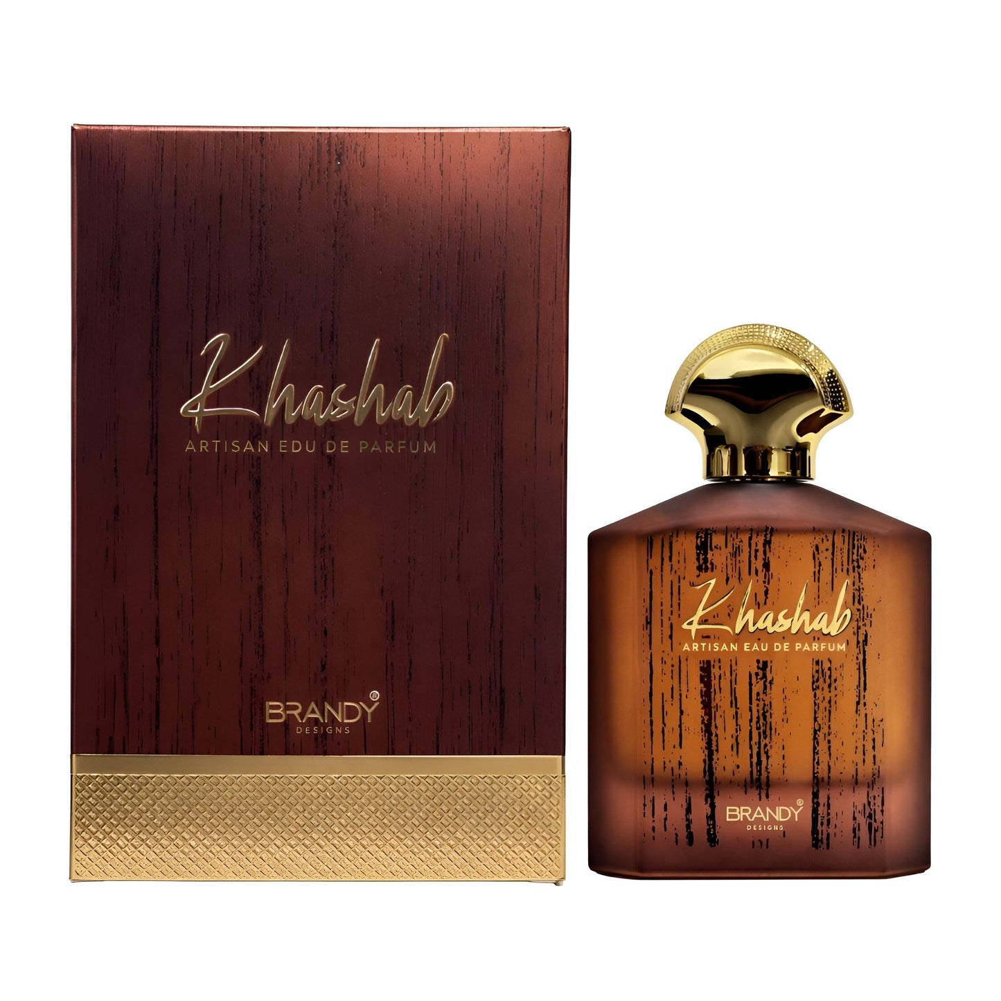 BRANDY KHASHAB bottle and box details by Brandy | تفاصيل زجاجة وعبوة BRANDY KHASHAB من براندي