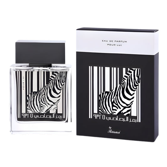 RASASI POUR LUI FOR MEN bottle and box details by Rasasi | تفاصيل زجاجة وعبوة RASASI POUR LUI FOR MEN من الرصاصي
