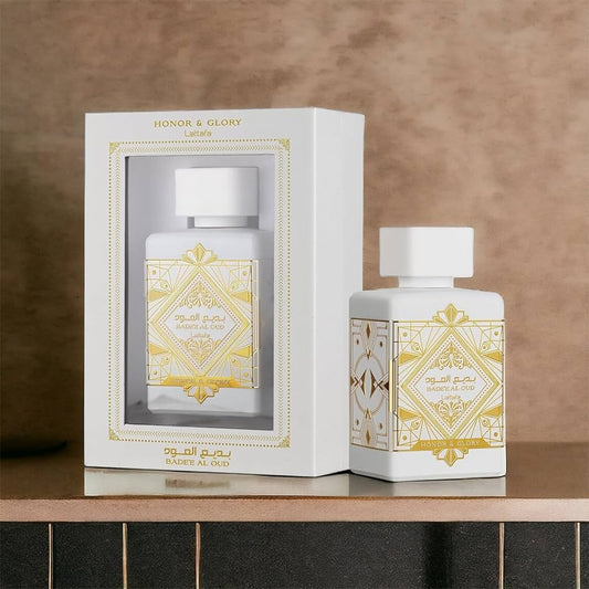 LATTAFA BADE'E AL OUD HONOR & GLORY 100ML - Doria Perfumes Qatar