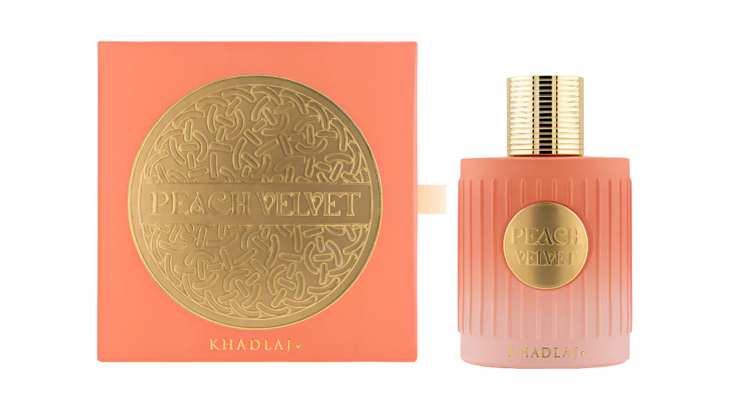 KHADLAJ PEACH VELVET