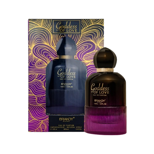 BRANDY GODDESS OF LOVE bottle and box details by Brandy | تفاصيل زجاجة وعبوة BRANDY GODDESS OF LOVE من براندي