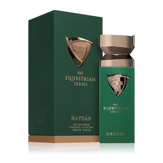 FRENCH AVENUE HAYDAN bottle and box details by French Avenue | تفاصيل زجاجة وعبوة FRENCH AVENUE HAYDAN من فرنش أفينيو