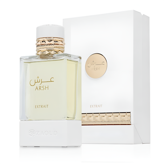 FRENCH AVENUE ARSH EXTRAIT bottle and box details by French Avenue | تفاصيل زجاجة وعبوة FRENCH AVENUE ARSH EXTRAIT من فرنش أفينيو