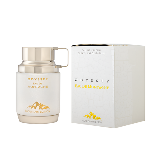 ARMAF ODYSSEY MONTAGNE bottle and box details by Armaf | تفاصيل زجاجة وعبوة ARMAF ODYSSEY MONTAGNE من أرماف