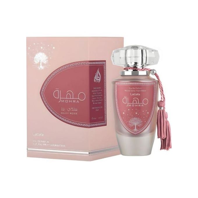 Buy LATTAFA MOHRA SILKY ROSE 100ML in Qatar | Doria Perfumes