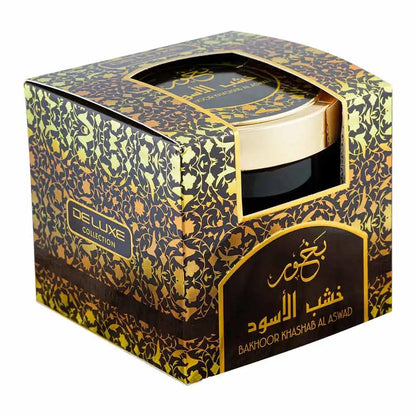 DELUXE BAKHOOR KHASHAB AL ASWAD 55 GM