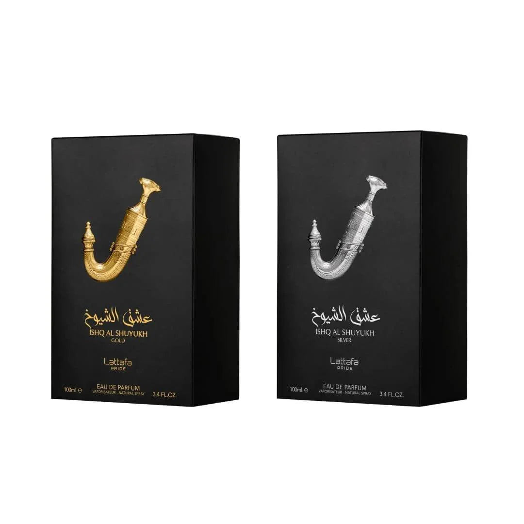 ISHQ AL SHUYUKH GOLD & SILVER BY LATTAFA