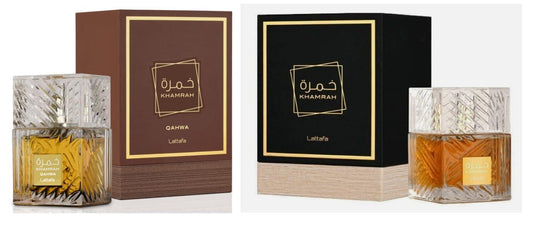 KHAMRAH QAHWA & KHAMRAH BY LATTAFA