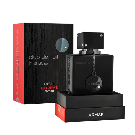 ARMAF CLUB DE NUIT MAN EXTREME EDITION 105ML bottle and box details by Armaf | تفاصيل زجاجة وعبوة ARMAF CLUB DE NUIT MAN EXTREME EDITION 105ML من أرماف