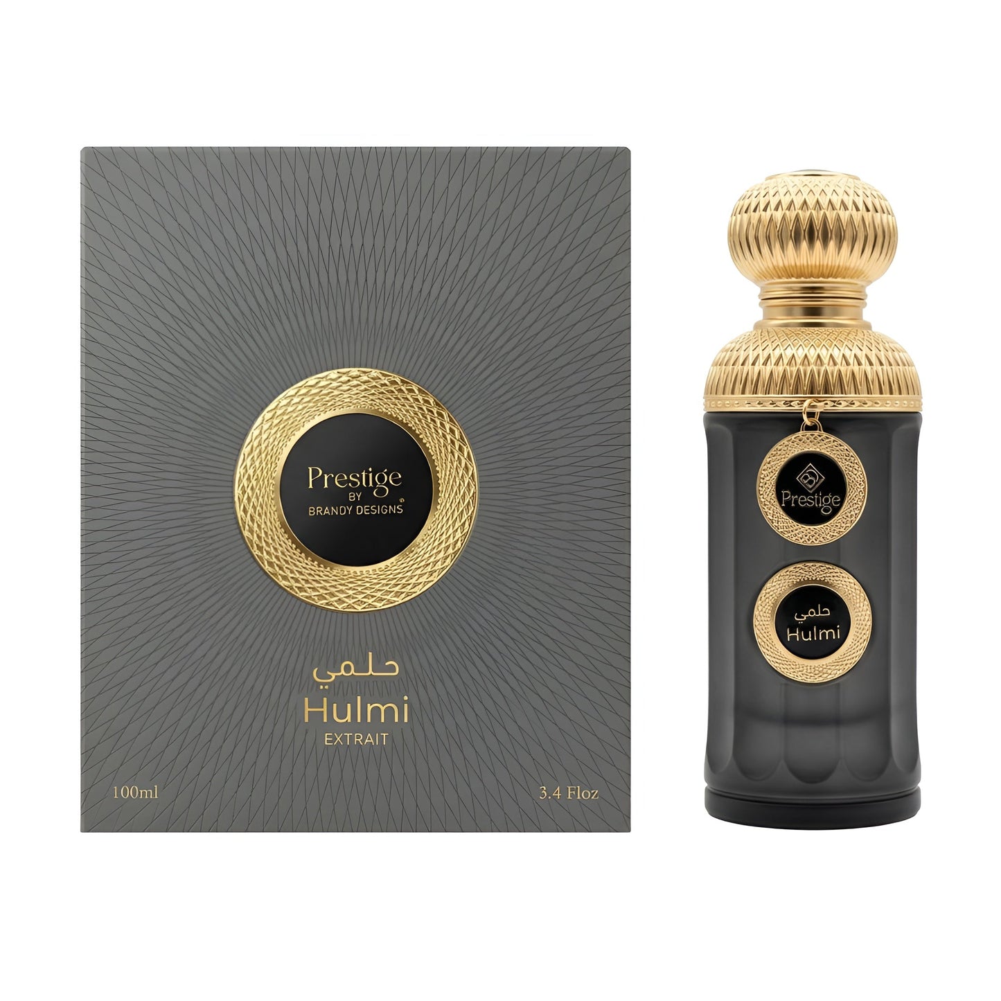 BRANDY PRESTIGE HULMI bottle and box details by Brandy | تفاصيل زجاجة وعبوة BRANDY PRESTIGE HULMI من براندي