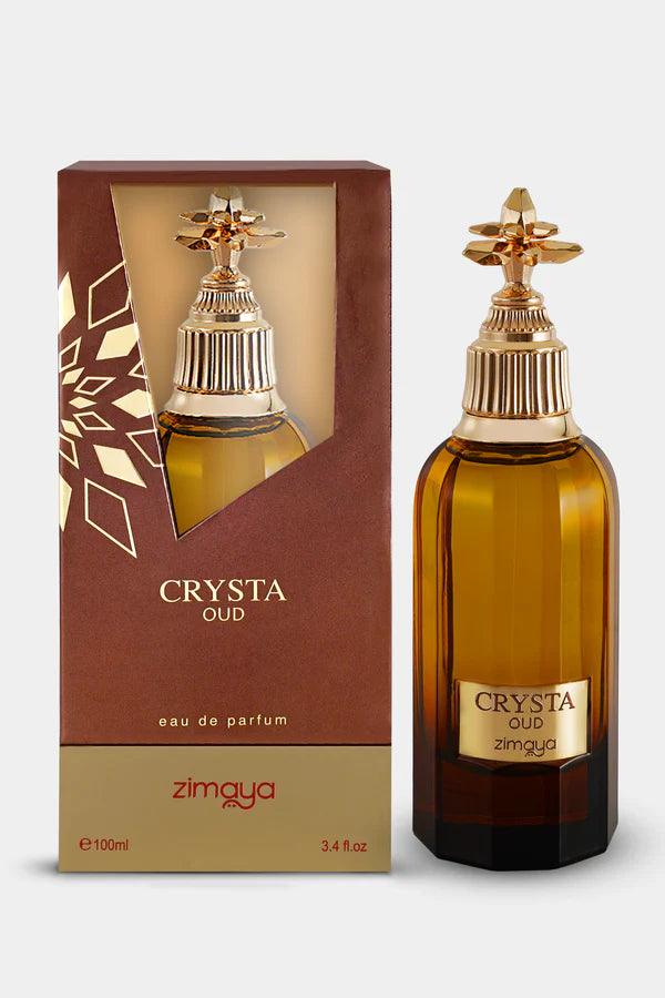 Zimaya Crysta Oud 100ml | Best Price in Qatar – Doria Perfumes