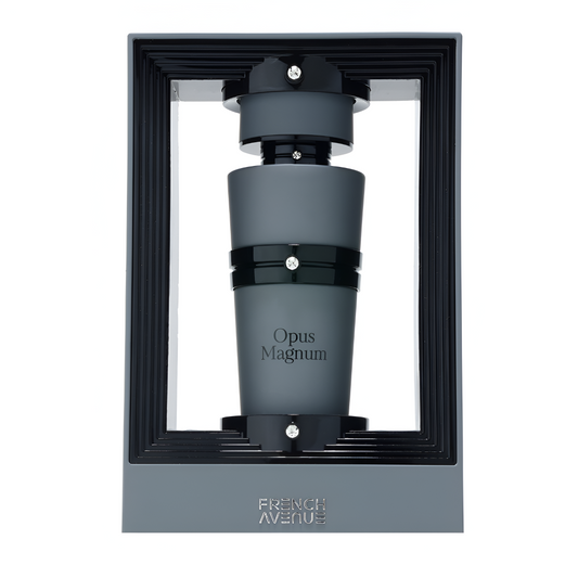 FRENCH AVENUE OPUS MAGNUM bottle and box details by French Avenue | تفاصيل زجاجة وعبوة FRENCH AVENUE OPUS MAGNUM من فرنش أفينيو