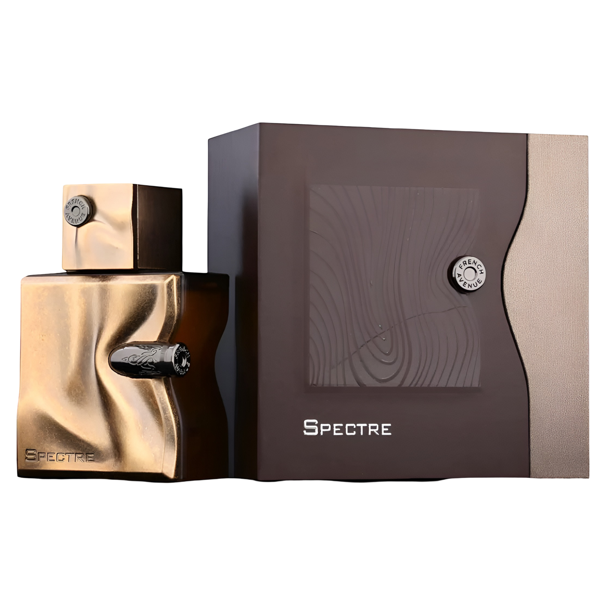 FRENCH AVENUE SPECTRE bottle and box details by French Avenue | تفاصيل زجاجة وعبوة FRENCH AVENUE SPECTRE من فرنش أفينيو
