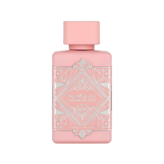 LATTAFA BADEE AL OUD NOBLE BLUSH by Lattafa original unisex perfume in Qatar | عطر للجنسين LATTAFA BADEE AL OUD NOBLE BLUSH الأصلي من لطافة في قطر