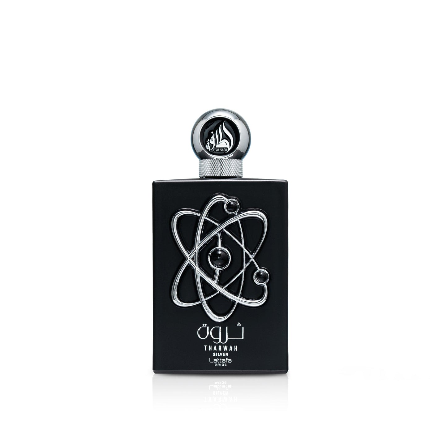 Lattafa THARWAH SILVER 100 ML bottle — men's aromatic fresh fragrance