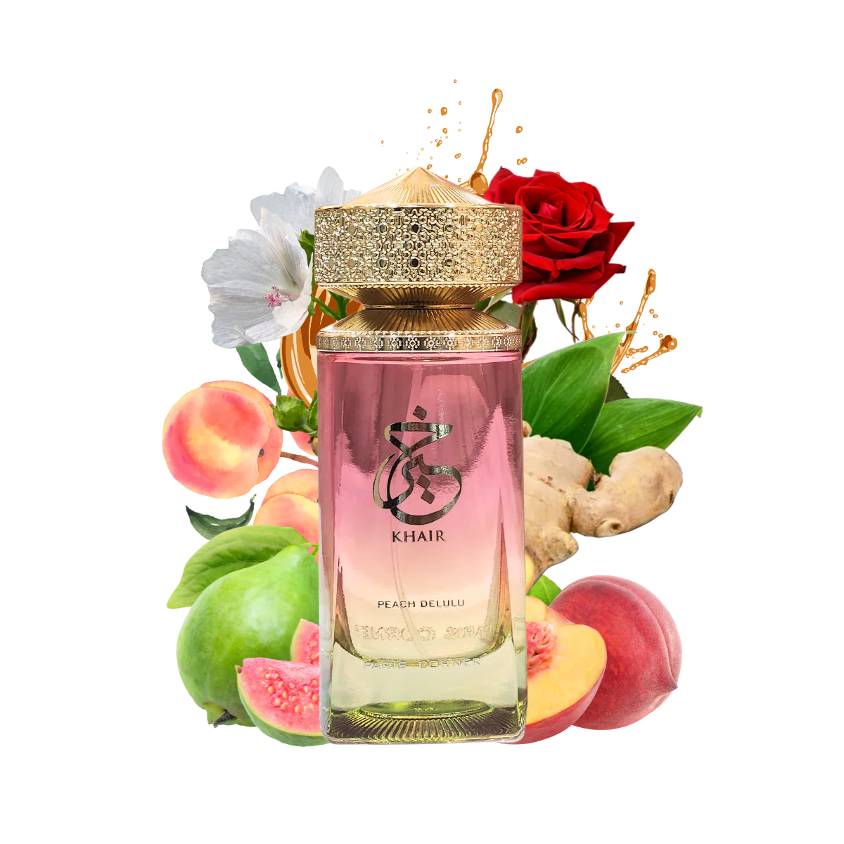 PARIS CORNER KHAIR PEACH DELULU