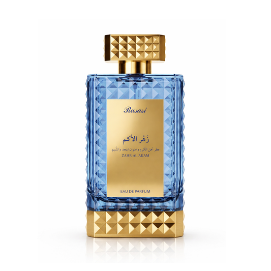 RASASI ZAHAR AL AKAM 100ML by Rasasi original women perfume in Qatar | عطر نسائي RASASI ZAHAR AL AKAM 100ML الأصلي من الرصاصي في قطر