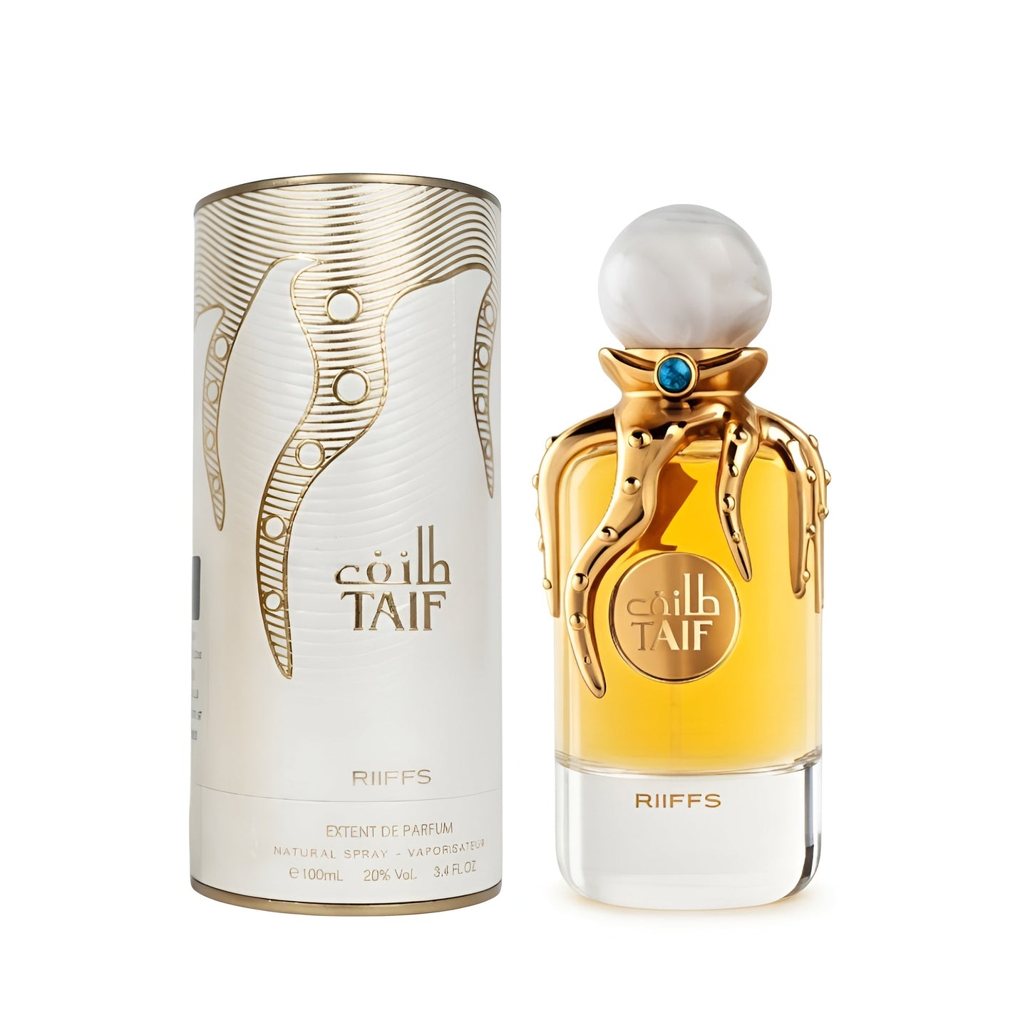 RIIFFS TAIF bottle and box details by Riiffs | تفاصيل زجاجة وعبوة RIIFFS TAIF من ريفز