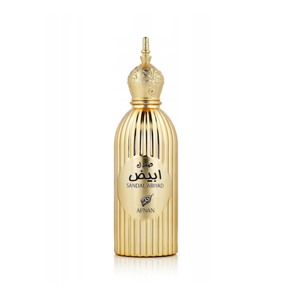 AFNAN SANDAL ABIYAD EDP 100ML by Afnan original unisex perfume in Qatar | عطر للجنسين AFNAN SANDAL ABIYAD EDP 100ML الأصلي من أفنان في قطر