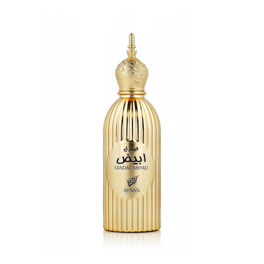 AFNAN SANDAL ABIYAD EDP 100ML by Afnan original unisex perfume in Qatar | عطر للجنسين AFNAN SANDAL ABIYAD EDP 100ML الأصلي من أفنان في قطر