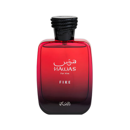RASASI HAWAS FIRE by Rasasi original unisex perfume in Qatar | عطر للجنسين RASASI HAWAS FIRE الأصلي من الرصاصي في قطر