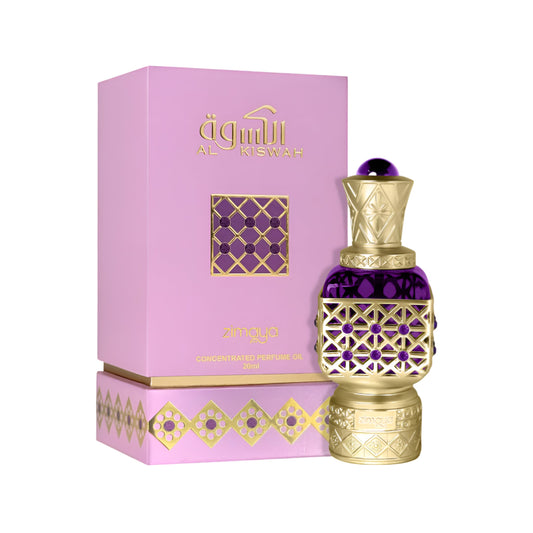 Zimaya Al Kiswah 20ml concentrated perfume oil bottle