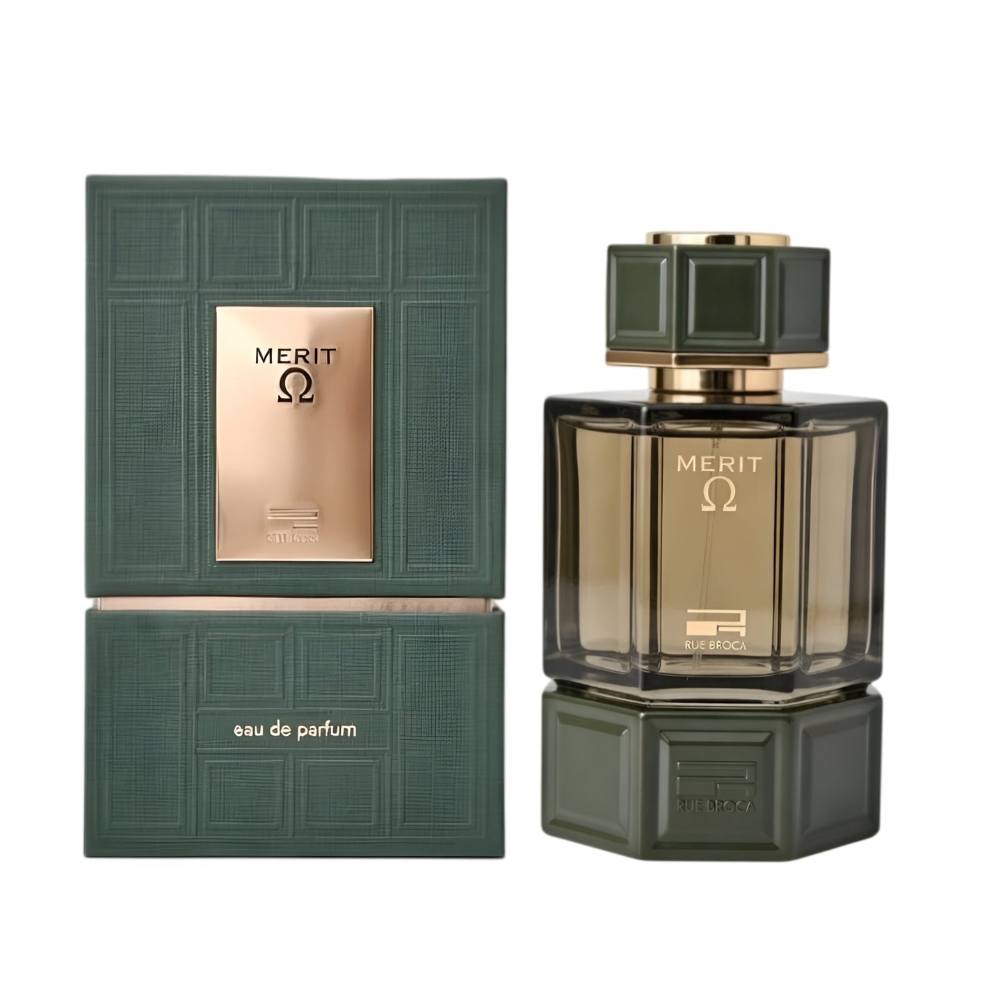 MERIT OMEGA bottle and box details by Merit | تفاصيل زجاجة وعبوة MERIT OMEGA من ميريت
