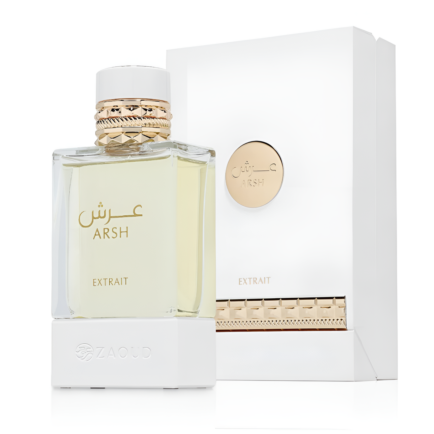 FRENCH AVENUE ARSH EXTRAIT bottle and box details by French Avenue | تفاصيل زجاجة وعبوة FRENCH AVENUE ARSH EXTRAIT من فرنش أفينيو