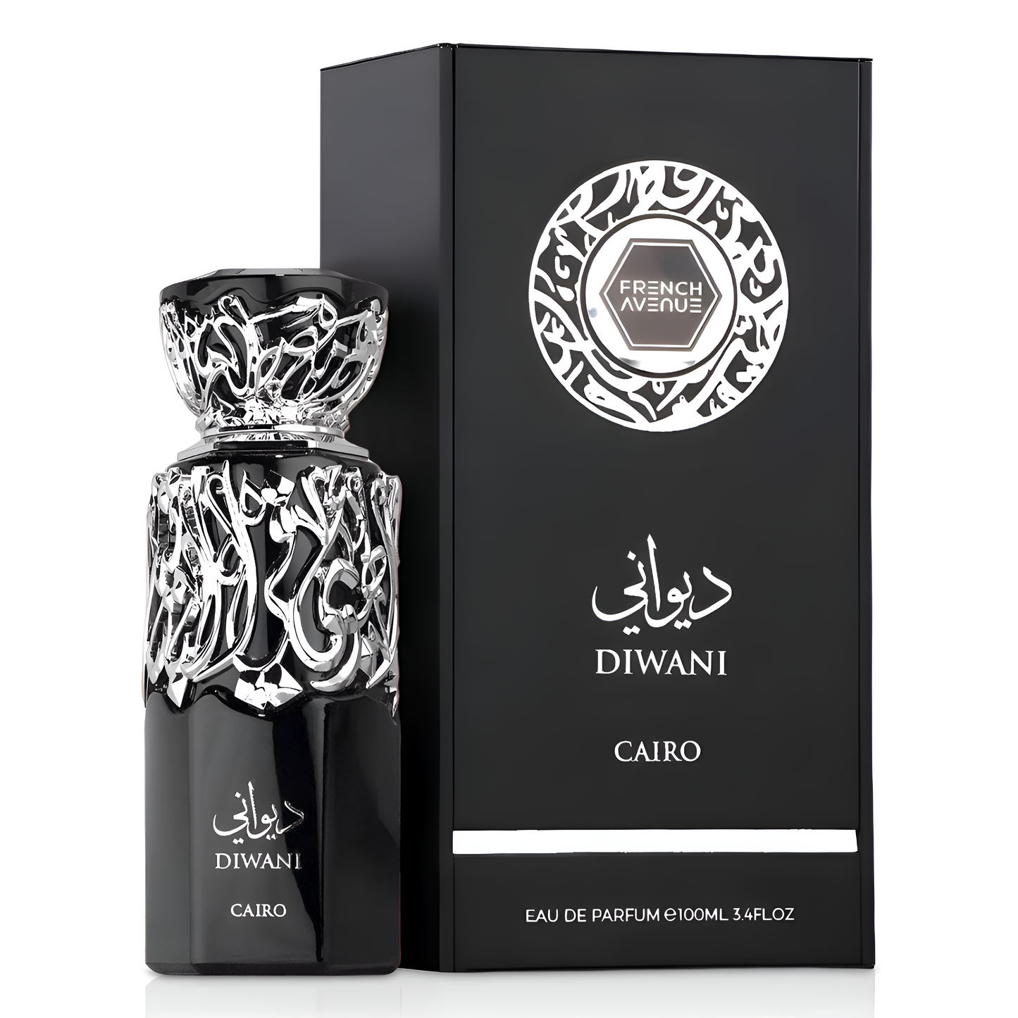 FRENCH AVENUE DIWANI CAIRO bottle and box details by French Avenue | تفاصيل زجاجة وعبوة FRENCH AVENUE DIWANI CAIRO من فرنش أفينيو