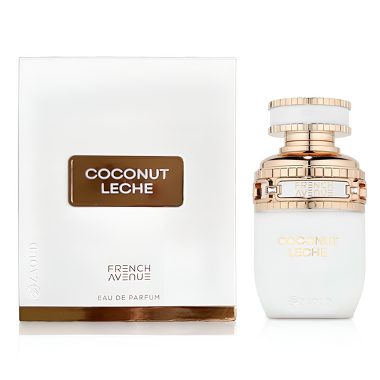FRENCH AVENUE COCONUT LECHE bottle and box details by French Avenue | تفاصيل زجاجة وعبوة FRENCH AVENUE COCONUT LECHE من فرنش أفينيو