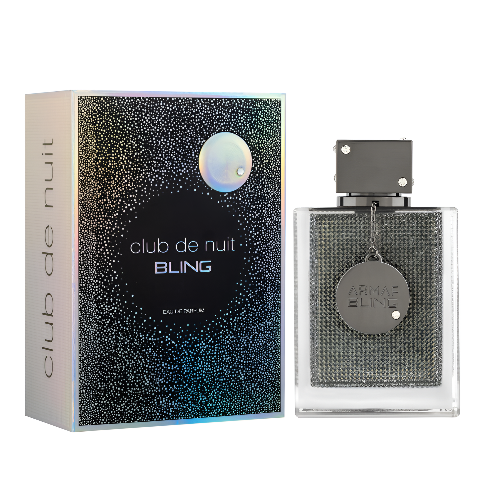 ARMAF CLUB DE NUIT BLING bottle and box details by Armaf | تفاصيل زجاجة وعبوة ARMAF CLUB DE NUIT BLING من أرماف