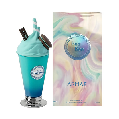 ARMAF BONBON bottle and box details by Armaf | تفاصيل زجاجة وعبوة ARMAF BONBON من أرماف