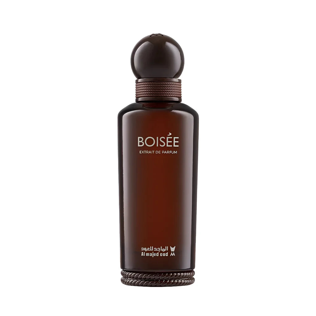Al Majed Oud Boisee 150ML EDP bottle — unisex woody smoky perfume