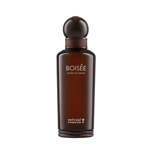 Al Majed Oud Boisee 150ML EDP bottle — unisex woody smoky perfume